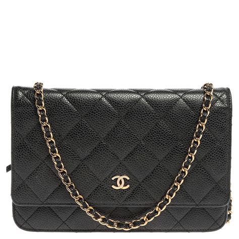 chanel classic pouch caviar|Chanel Black Quilted Caviar Leather Classic WOC Clutch Bag.